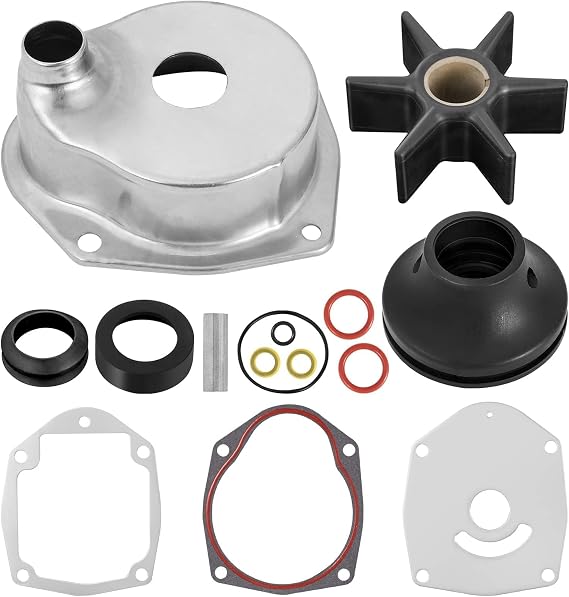 AUTOBABA Water Pump Repair Kit Compatible with 1991-2021 Mercury MerCruiser Alpha 1 Gen 2 Drives, Water Pump Impeller Repair Replace 817275A4 817275Q05 18-3147 47-43026-1, 47-43026-2