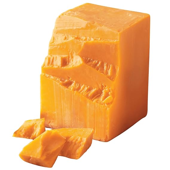 The Wisconsin Cheeseman Aged Sharp Cheddar Cheese Block 1 lb.