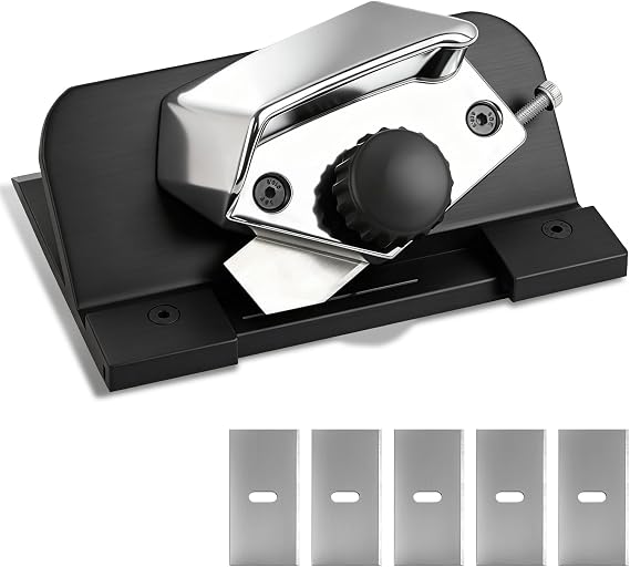 Steel Bevel Mat Cutter with Auto-Springback Safety Design, 45 Angle Cutter