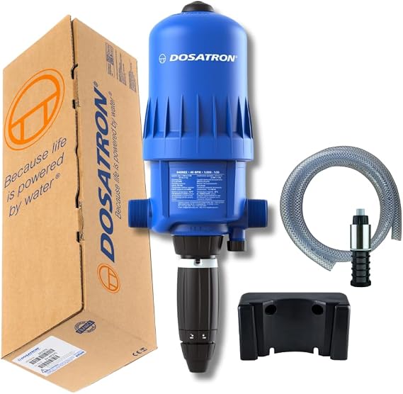 DOSATRON D40MZ2 D40MZ2VFII Water-Powered Chemical Injector Dosing Pump | 40 GPM | 0.2%-2% Dilution | 2.2-40 GPM Flow Range | 1 1/2" NPT | Irrigation Livestock Industrial Applications