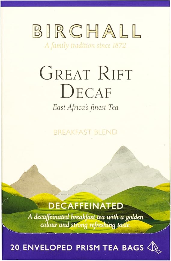 Birchall Great Rift Decaf 20 Prism Tea Bags