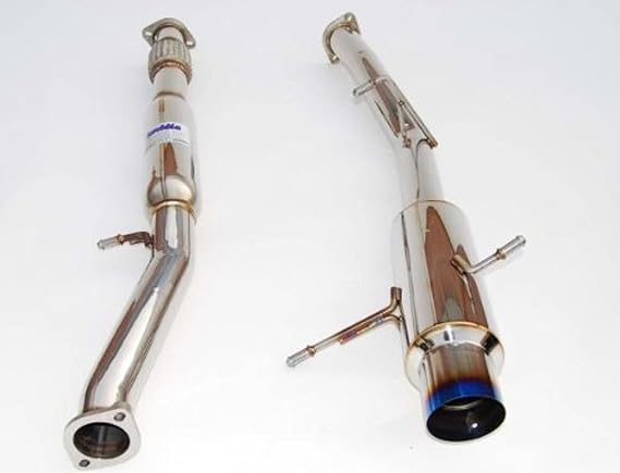 Invidia (HS08SW5GTT) N1 Cat-Back Exhaust System with Titanium Tip for Subaru WRX 5-Door