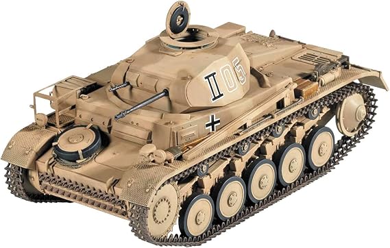 Academy 1/35 German Army II Tank F Type North African Front Plastic Model 13535