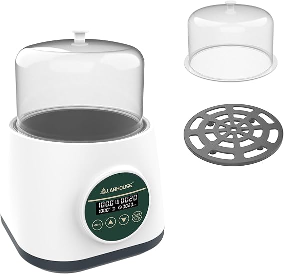 WB-2 Digital Lab Water Bath 2L, 100C, Teflon Coating, Timer