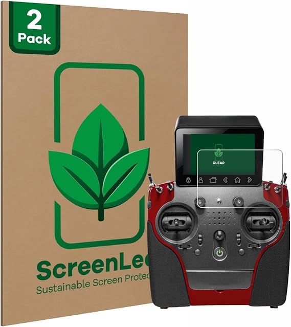 (2 Pack Screen Protector Compatible with PowerBox Systems Atom [Sustainable Screen Protection, Clear, Anti-Scratch]