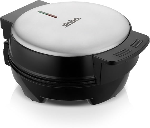Sinbo SSM-2591 Waffle Makinesi – Yapışmaz Döküm Plaka, Isı Ayarı, Kompakt Tasarım