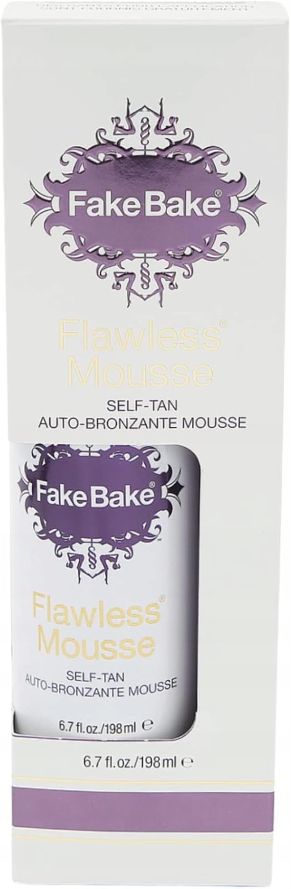 Fake Bake Flawless Mousse Self-Tan 198ml with mitt