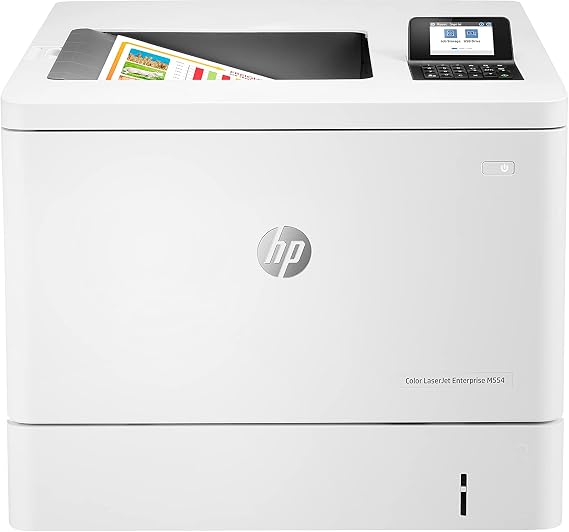 HP Color LaserJet Enterprise M554dn Colour Printer Automatic Duplexing 1200 x 1200 DPI A4 650 Sheets - 7ZU81A#B19-AG