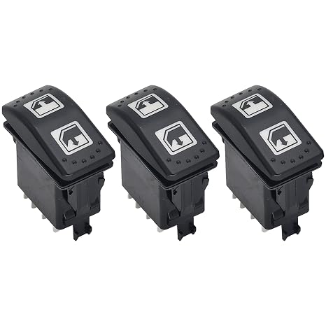 710004979 Power Window Switch Left Driver Side 705800048 Compatible with Can-Am Defender HD8 2016-2021 Defender HD10 2016-2022 Defender Max HD8