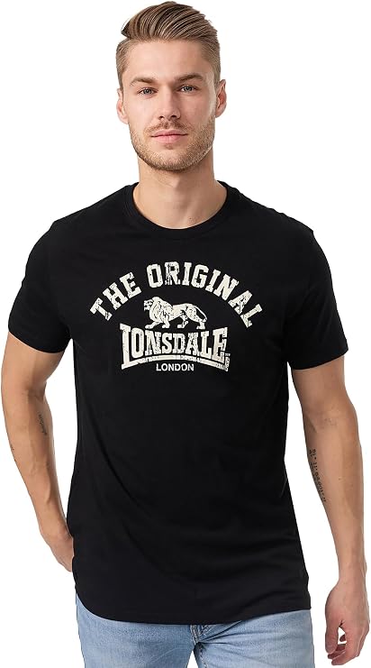 Lonsdale Unisex T-Shirt Regular Fit Original Longsleeve T - Shirt