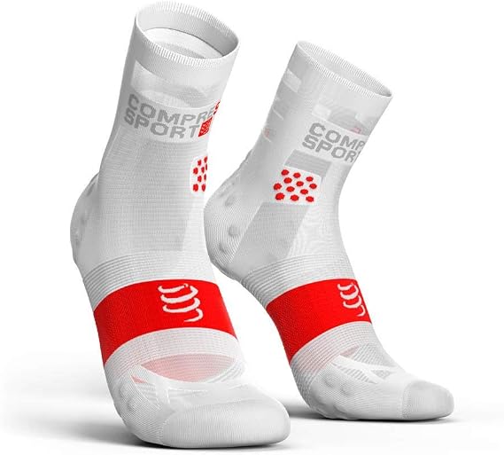COMPRESSPORT Racing Socks V 3.0 Ultralight Running High Black/Red