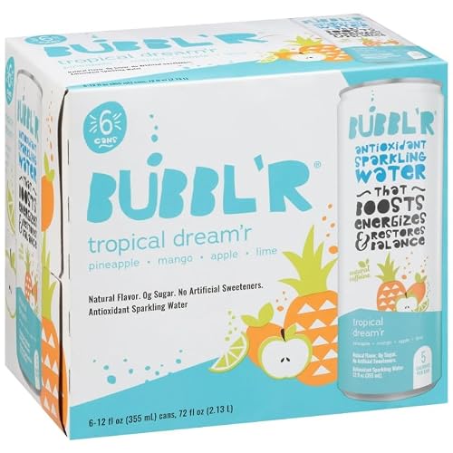 BABBL Tropical Dreamr Antioxidant Sparkling Water - 6pk12 fl oz Can