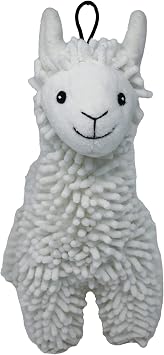 Snuggle Puppy Tender-Tuffs Easy Grab - Cute Plush Dog Toys - Stuffed Giavanna Llama with Tough Puncture Resistant Squeaker