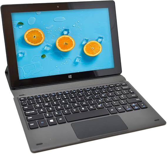 Fusion5 Universal Docking Keyboard for All 10.1" Windows Tablet Models - Convert Your Windows 11 Tablet into a Laptop PC for Enhanced Productivity - Slim & Stylish Design
