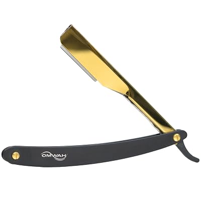 OMWAH - Professional Barber Straight Edge Razor Slide Lock
