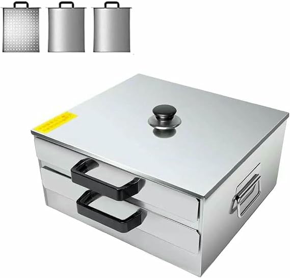 Steamed Vermicelli Roll Cantonese Rice Noodle Rolls Machine with 3 Drawers for Chinese Changfen Cookware