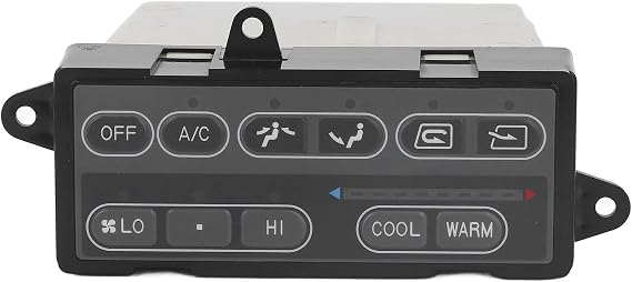 Control Panel, Excavator Air Conditioning Control Panel, PC Material 1464304521 Excavator Control Panel, Embedded AC Controller Panel Replacement for PC120 6 200 6 220 6