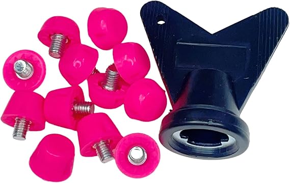 12Pcs Plastics Replacements Football Boot Studs, Soccer Replacement Spikes Screw, 7mm 10mm Professional Football Shoe Spikes