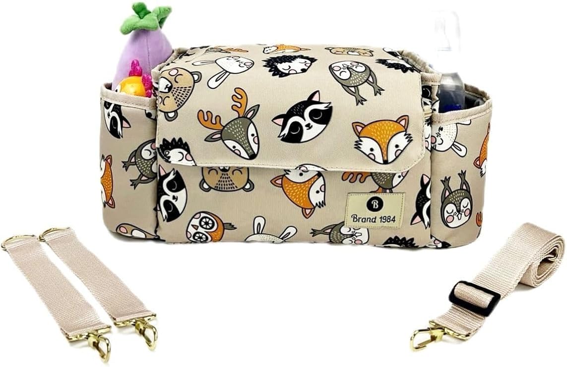 brandbaby (217) Anne Ve Bebek Bakım Çantası/Araba Çantası Krem