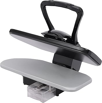 Intelligent Steam Press, 1600W Professional Digital Steamer, Steam Iron Press with Multiple Fabric Settings, Touch Screen, 194-392F Temperature, 42 Steam Outlets & 1L Tank Capacity -Black