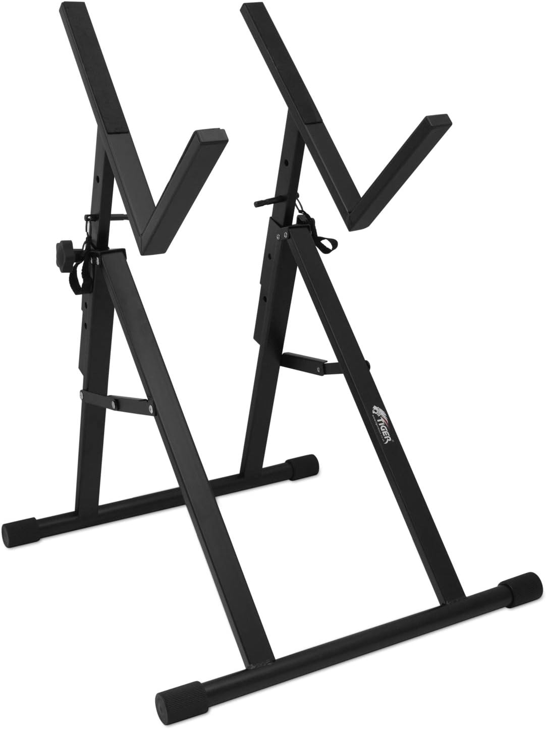 TIGER APS7-BK | Standard Adjustable Folding Guitar Amplifier or Monitor Stand