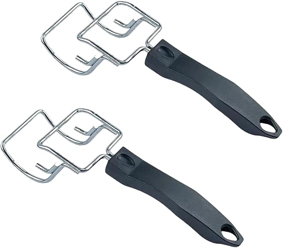 2 Pcs Air Fryer Convection Toaster Oven Tray Extractor,Oven Rack Pull Tool,Oven Clip,for Air Fryer and Toaster Oven