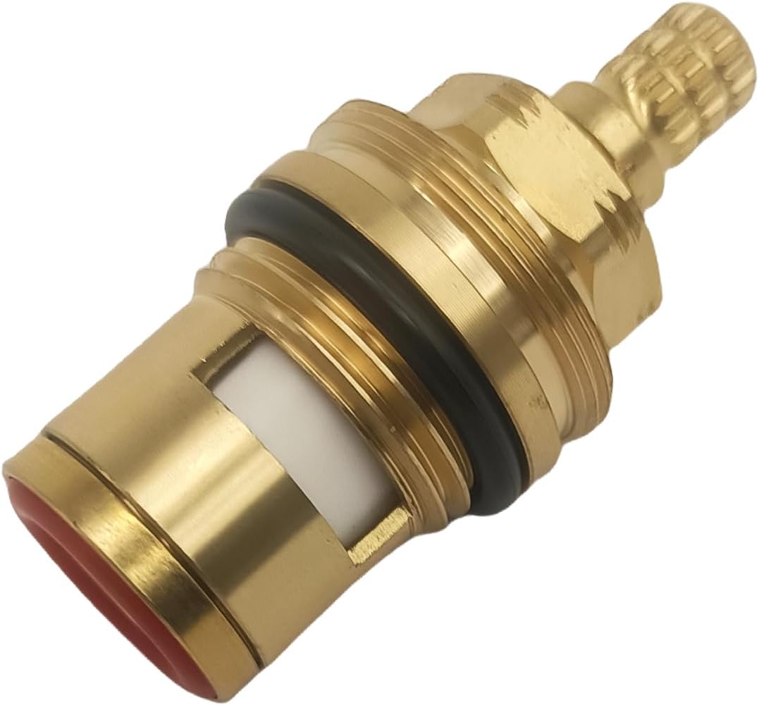 Ceramic Cartridge Assembly Compatible with T&S Brass Faucets Replace 013787-45 Faucet Filter Element Replacement Pressure 20PSI-125PSI Temperature 40F-140F