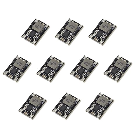 10 Pieces 3.3V Regulator Module Voltage Reducer DC to DC 12V 24V 5-28V to 3.3V 1.5A Buck Converter Power Supply Transformer Module