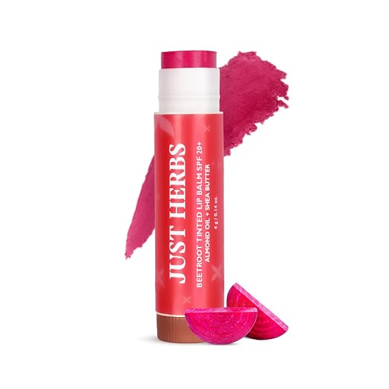 Just Herbs Tinted Lip Balm SPF 20+ Beetroot