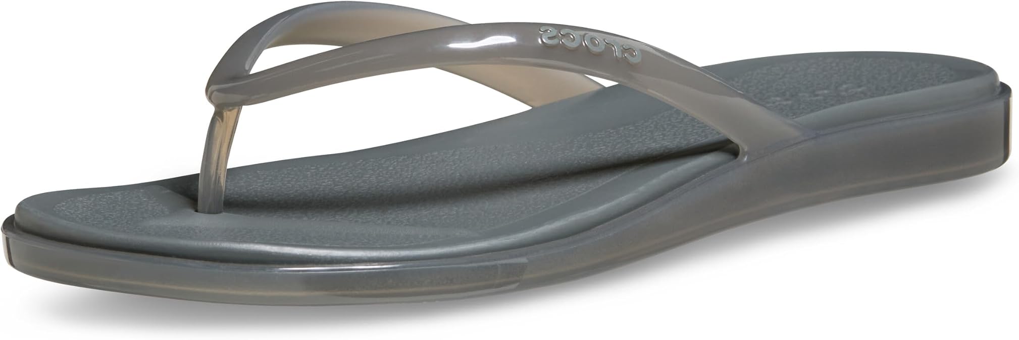 Crocs Women's Miami Jelly Round Toe Flip Flops