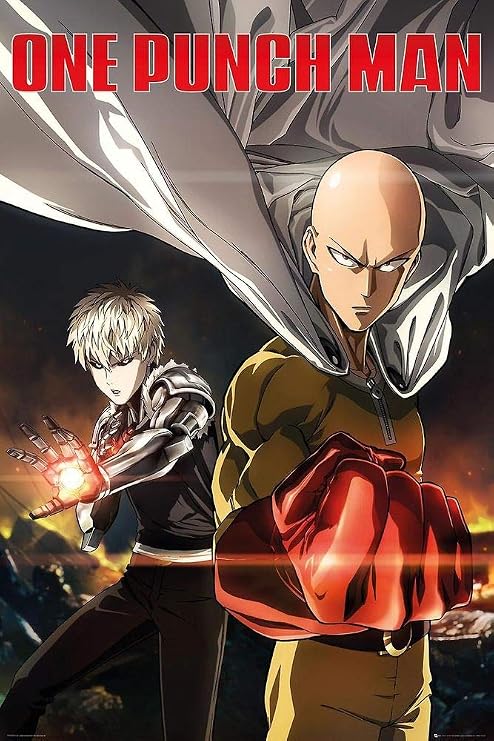 One Punch Man Poster - Genos & Saitama (61cm x 91,5cm)