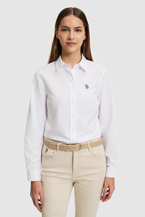 U.S. Polo Assn. Kadın Vişne Gömlek Basic 50324791-VR223