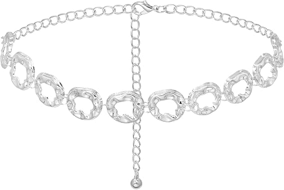 Women's Metal Waist Chain Belt Fashion Belts Belly Chain | Ladies' Adjustable Waist Chain Belt
