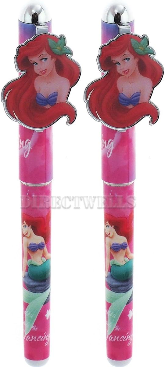 Disney Little Mermaid Ariel 2 Roller Pens