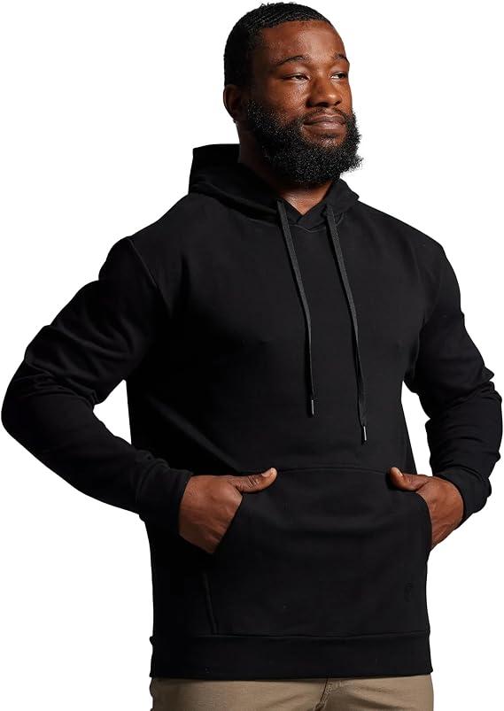 Born Primitive Men's Unmatched Hoodie - Lightweight Soft Stretchable Cotton Blend Pullover Sweatshirt w/Deep Hood & Pocket