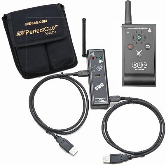 DSAN PerfectCueTM Micro 4-Button Wireless Presentation Controller