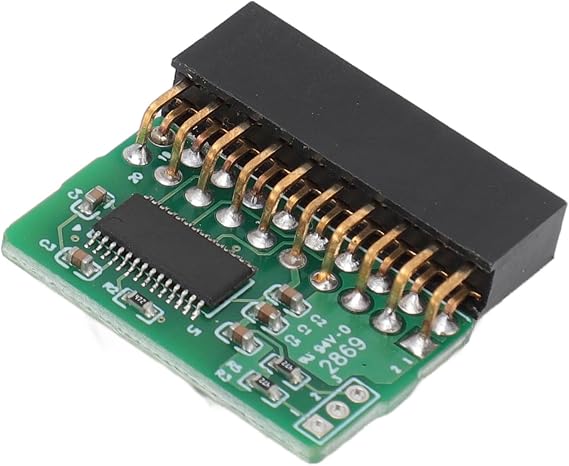TPM 2.0 Module for SuperMicro AOM TPM 9665V TCG 2.0, 20pin Vertical PCB Design Encryption Security Module, Standalone Crypto Processor
