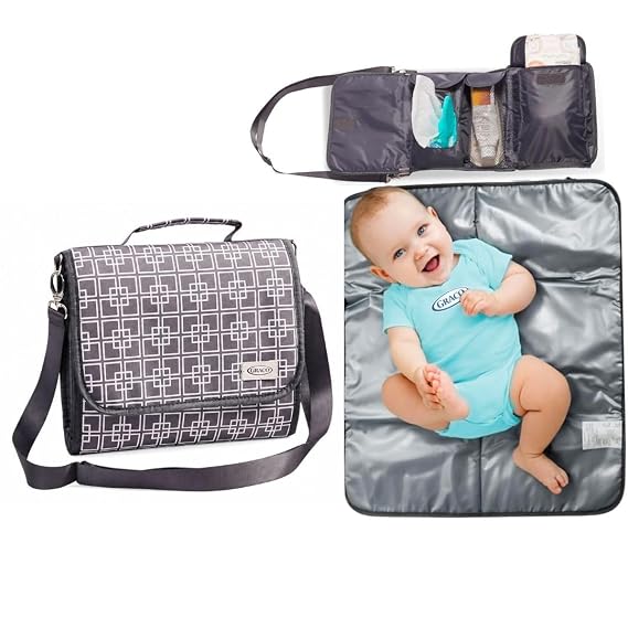 Graco Portable Diaper Changing Pad | with Bag