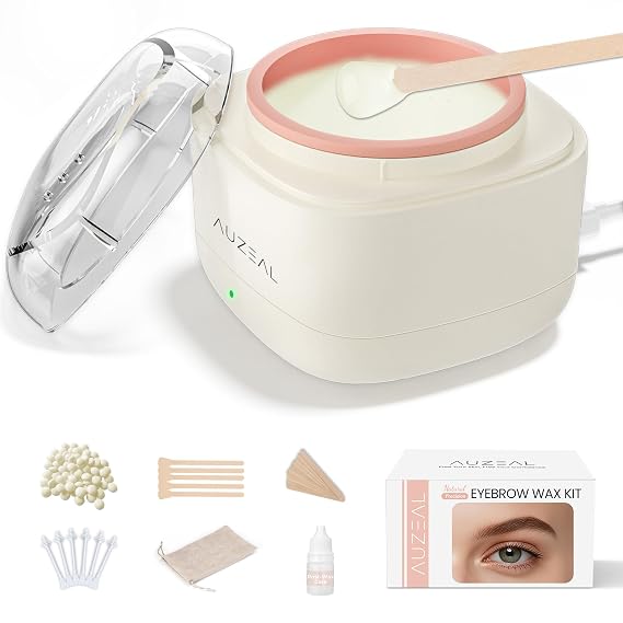 Mini Eyebrow Wax Kit for Women, Wax for Eyebrows Hair Removal