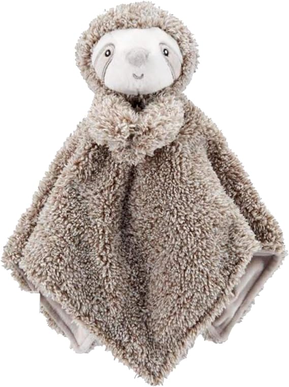 Carter's Sloth Plush Stuffed Animal Snuggler Blanket