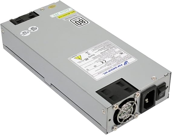 FSP Group 460W Server Power Supply 1U Size for Rack Mount Case Industrial Grade PC (FSP460-701UG-80)