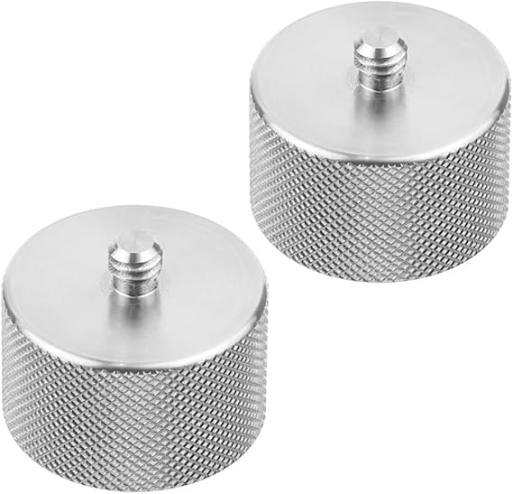 Gimbal Counterweight 100g Removable Balance Clump Weight with 1/4" Screw Hole for Camera Accessory Crane Stabilizer (2PCS)