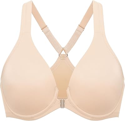 Plunge Racerback Front Closure Bra