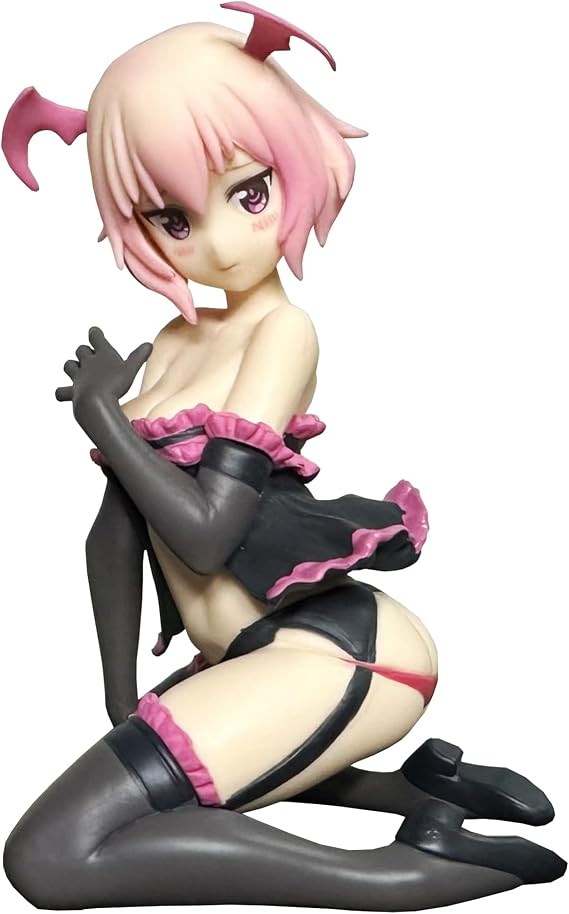 Zhongkaihua Konosuba Lori Succubus Figure 12 cm - Swimsuit Anime PVC Model Statue - Computer Desk Decoration Birthday Gift