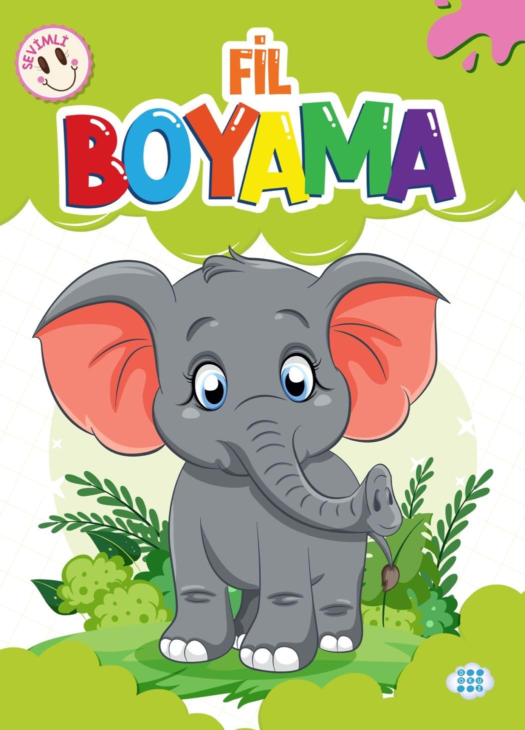 Cute Elephant Coloring Paper Cover – July 25, 2024