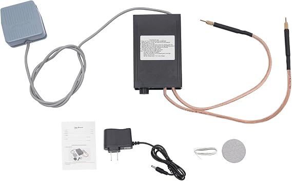 8000W Battery Spot Welder, Portable Spot Welder Kit for 18650 Lithium Battery, Battery Spot Welding Machine, Adjustable Mini Handheld Spot Welder with Foot Pedal Switch