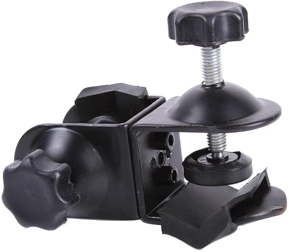 Heavy Duty Metal Dual Double U Clip Clamp for Photo Studio Boom Arm Light Stand