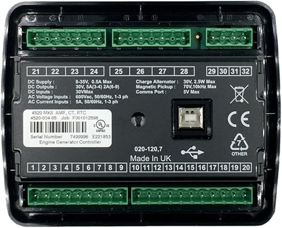 Generator Controller DSE4520 MKII Genset Control Pannel