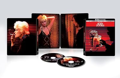 Body Double 4K Ultra HD SteelBook 4K Ultra HD  Blu-ray  Digital - 4K  Blu-ray  Digital