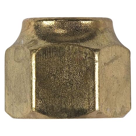 Homeplus+ 6jc050810721021 Forged Flare Nut, 1/4 Inch (Pack of 5)